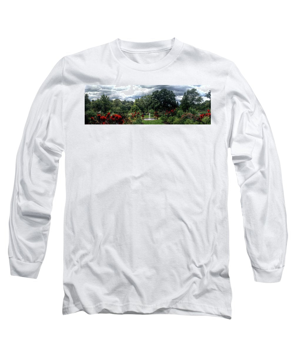 Panorama 3492 Morris Arboretum of the University of Pennsylvania - Long Sleeve T-Shirt