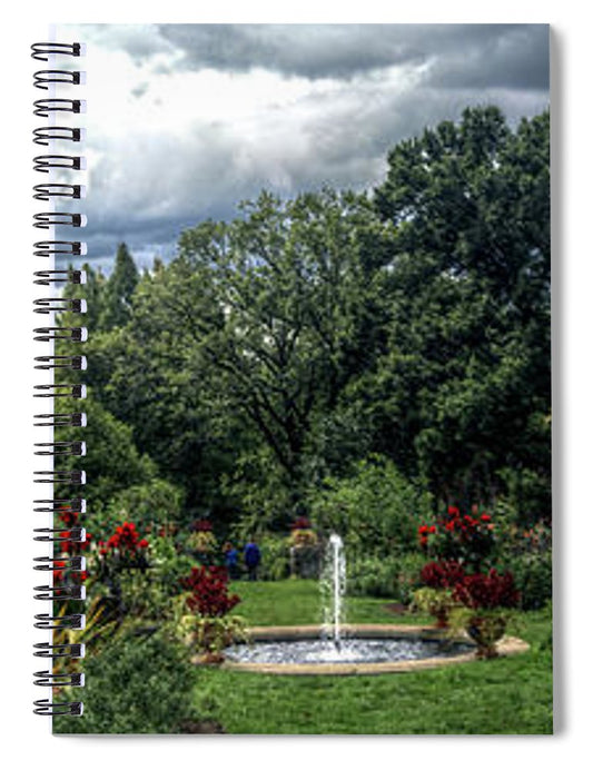 Panorama 3492 Morris Arboretum of the University of Pennsylvania - Spiral Notebook