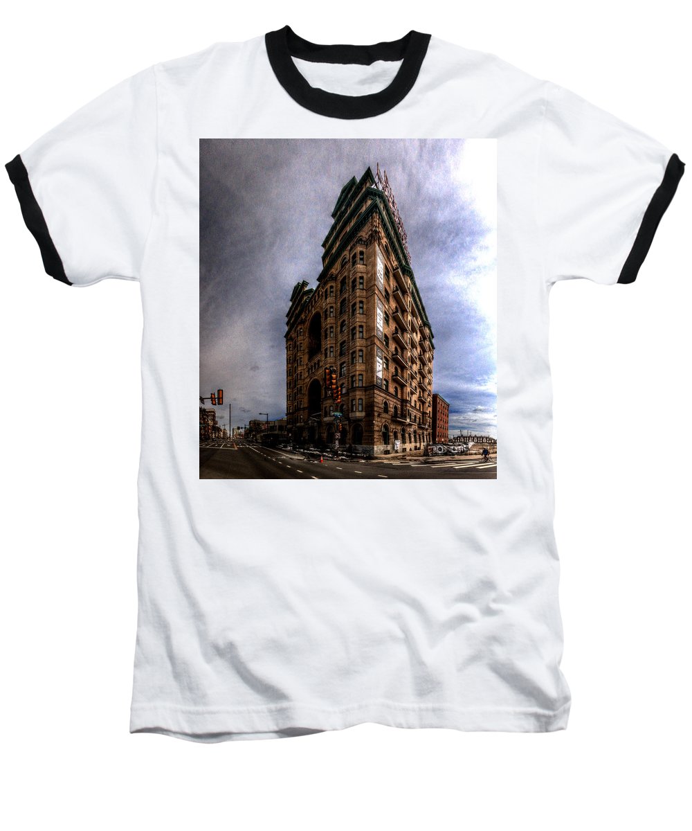 Panorama 3539 The Divine Lorraine Hotel - Baseball T-Shirt