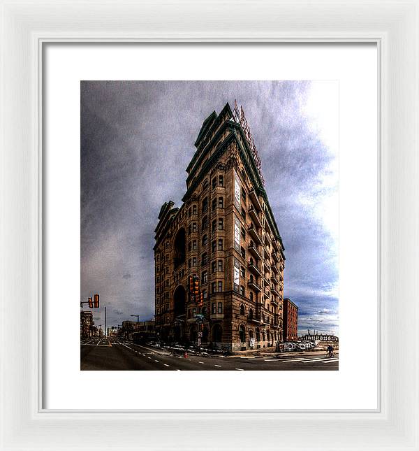 Panorama 3539 The Divine Lorraine Hotel - Framed Print