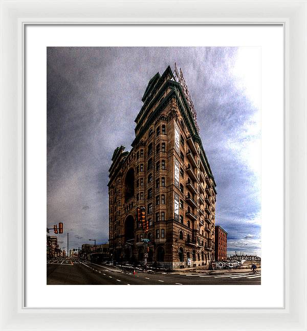 Panorama 3539 The Divine Lorraine Hotel - Framed Print