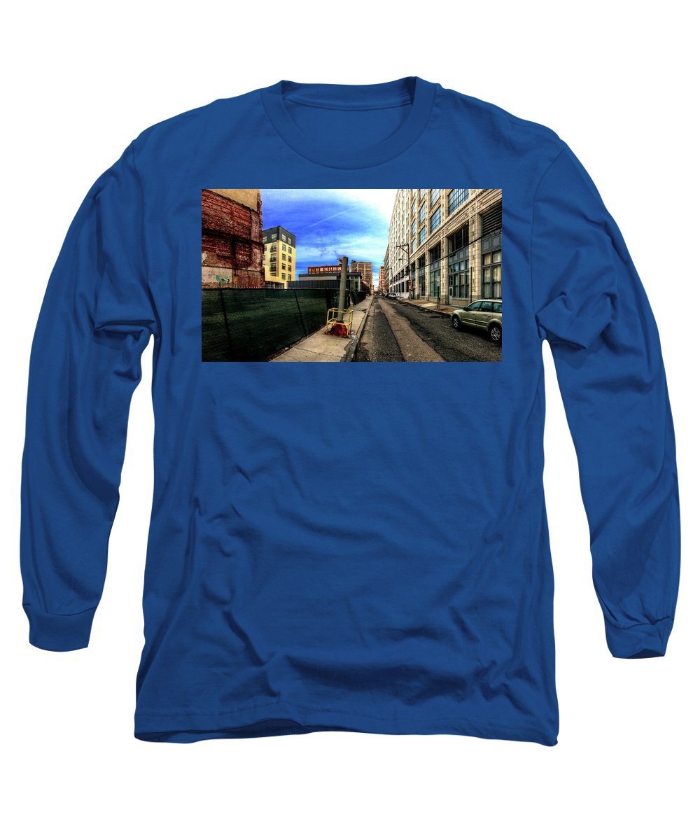 Panorama 3577 Broad and Wood Streets - Long Sleeve T-Shirt