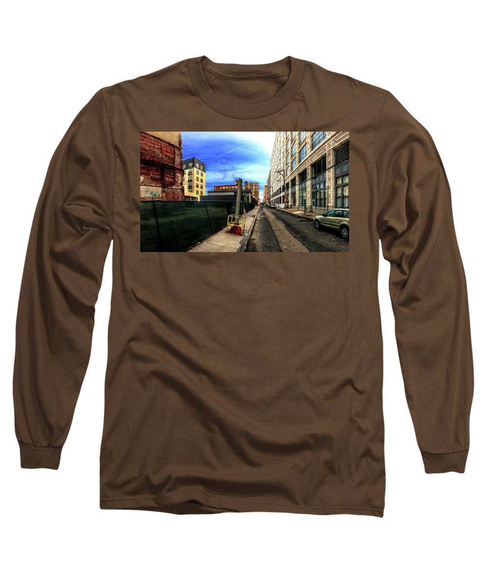 Panorama 3577 Broad and Wood Streets - Long Sleeve T-Shirt