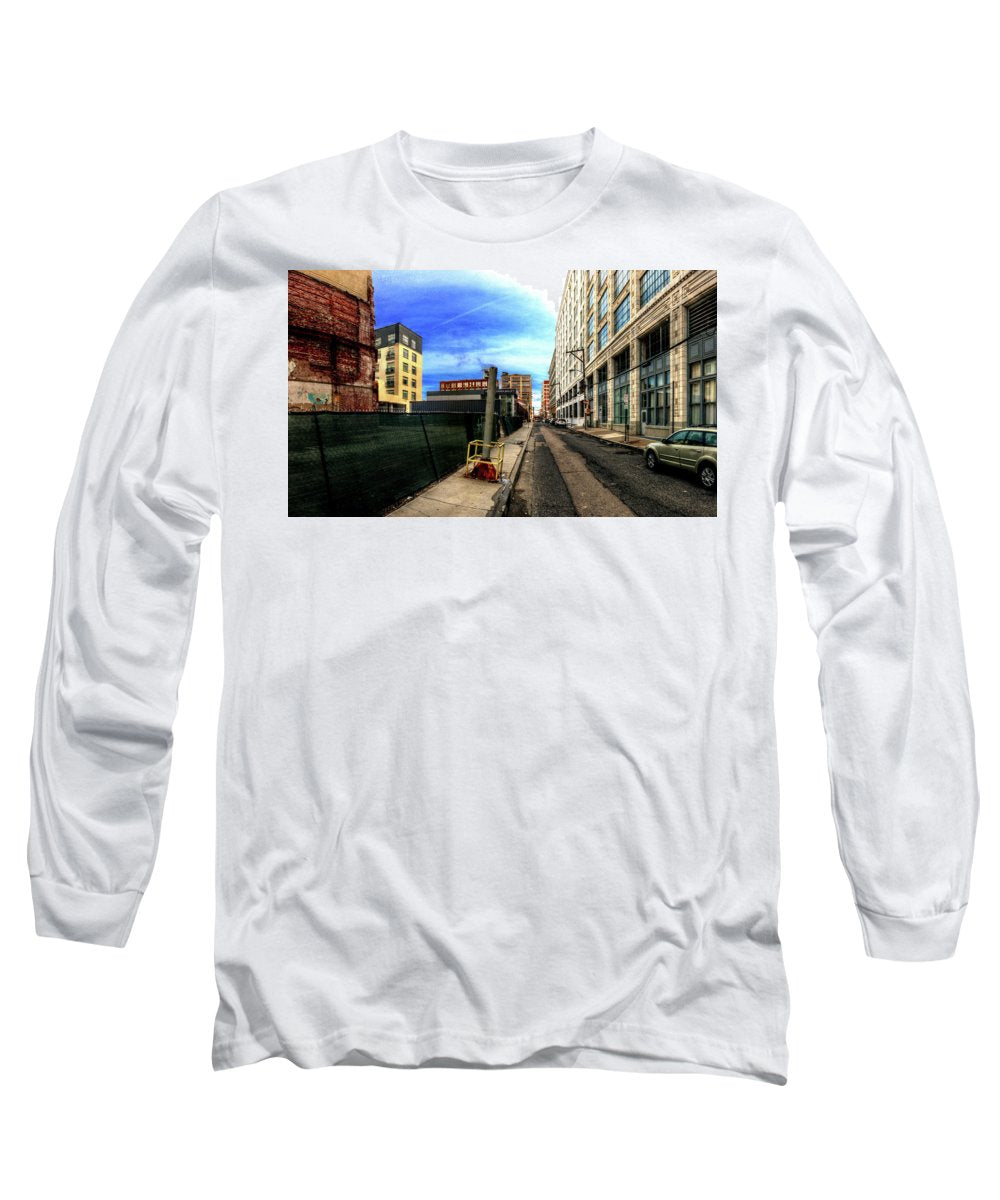 Panorama 3577 Broad and Wood Streets - Long Sleeve T-Shirt