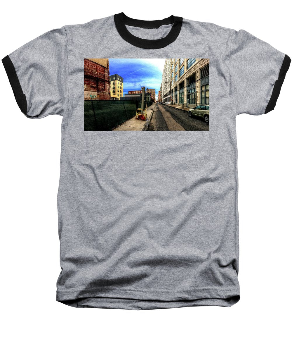 Panorama 3577 Broad and Wood Streets - Baseball T-Shirt