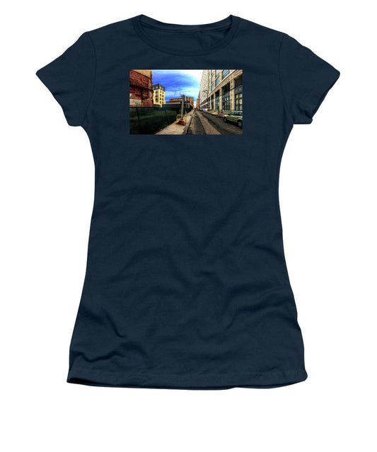 Panorama 3577 Broad and Wood Streets - Women's T-Shirt