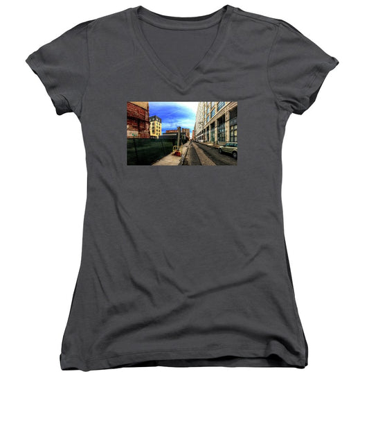 Panorama 3577 Broad and Wood Streets - Women's V-Neck