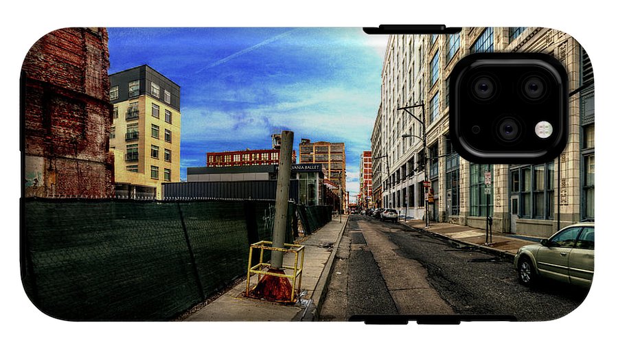 Panorama 3577 Broad and Wood Streets - Phone Case