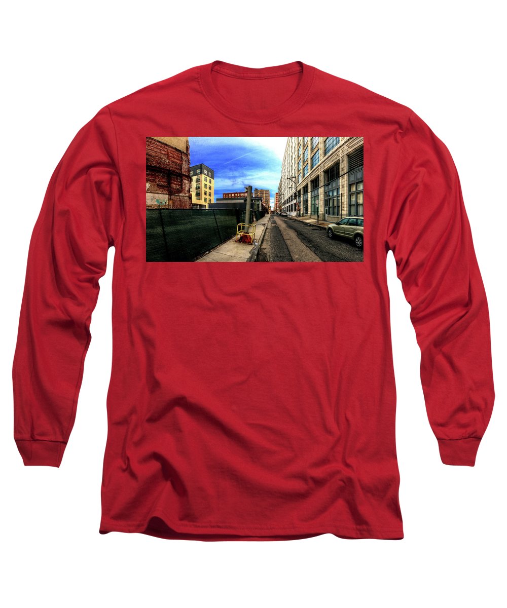 Panorama 3577 Broad and Wood Streets - Long Sleeve T-Shirt