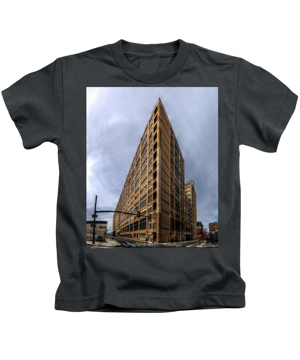 Panorama 3584 Terminal Commerce Building - Kids T-Shirt