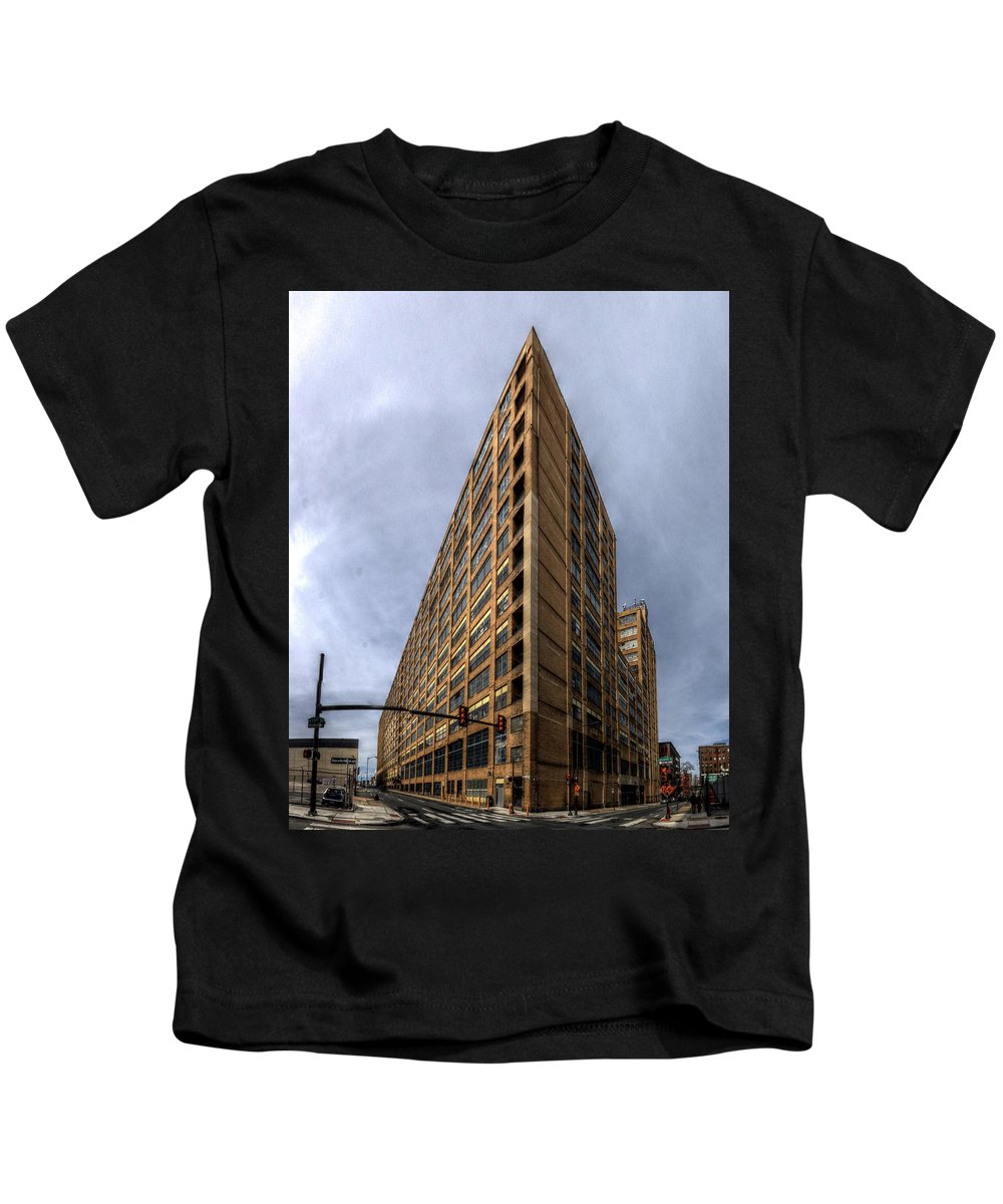 Panorama 3584 Terminal Commerce Building - Kids T-Shirt
