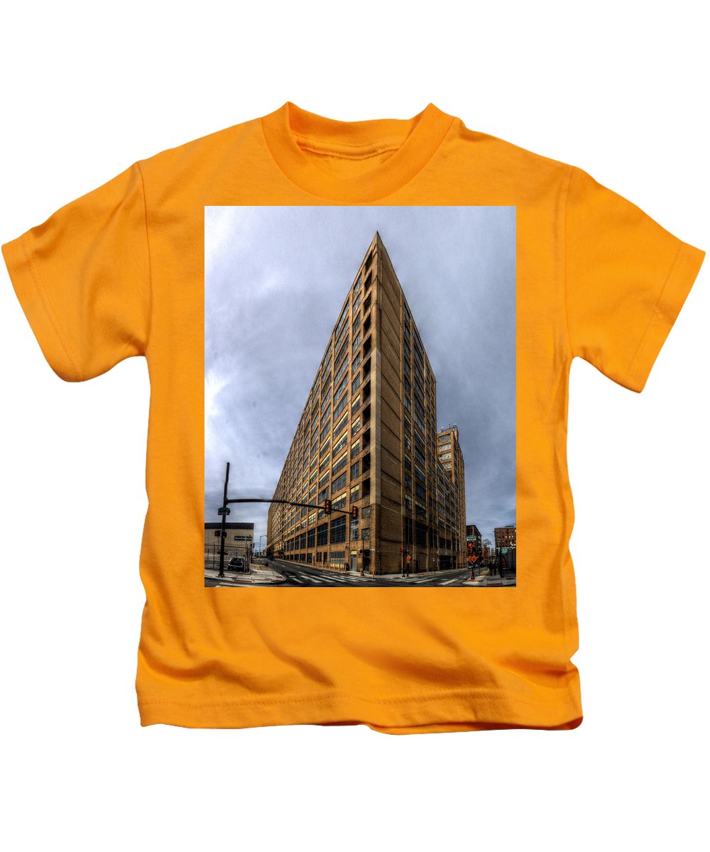 Panorama 3584 Terminal Commerce Building - Kids T-Shirt