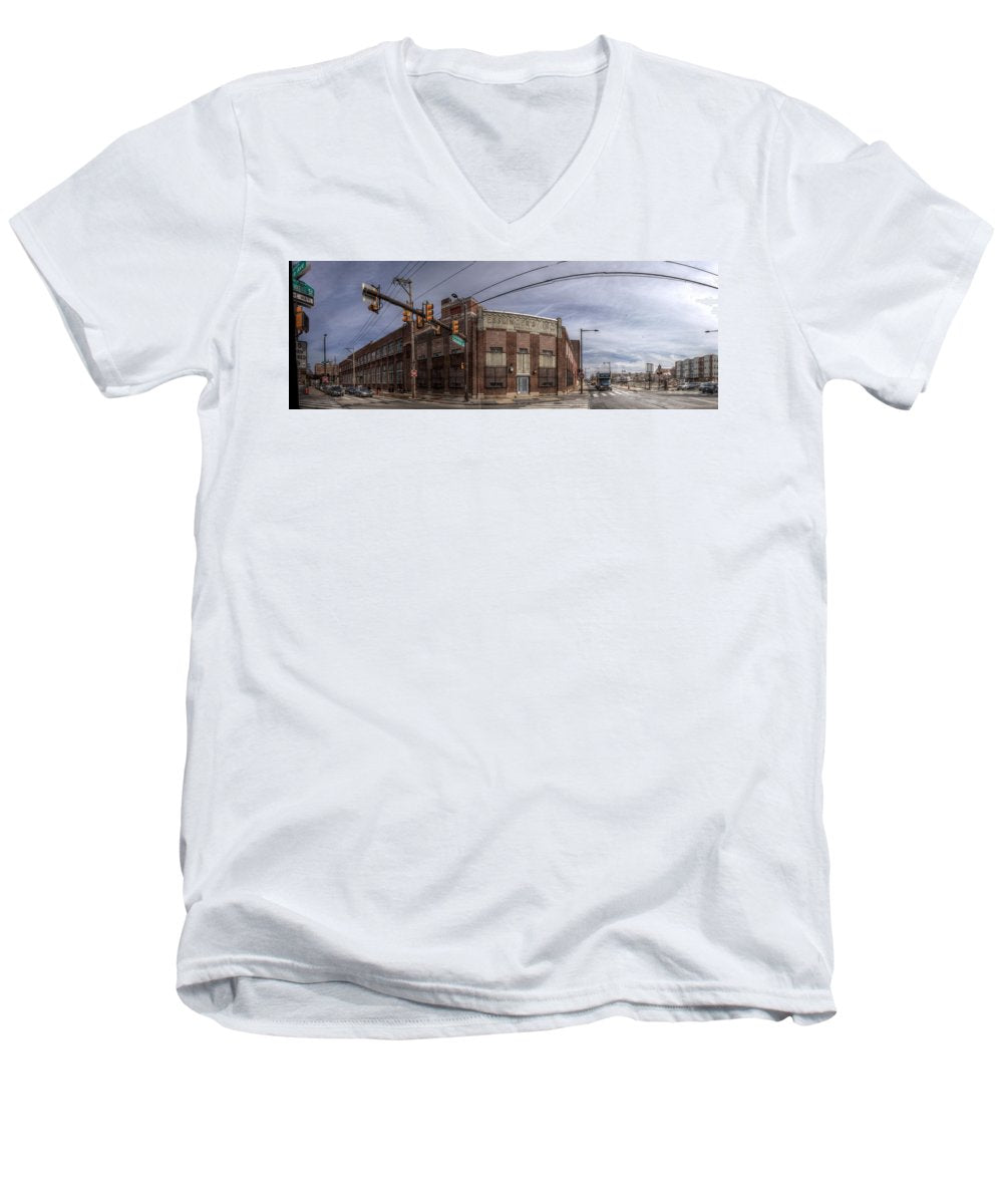 Panorama 3598 Esslinger's Inc. - Men's V-Neck T-Shirt