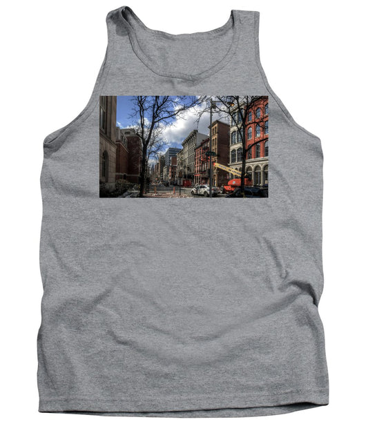 Panorama 3607 200  Block of Chestnut Street - Tank Top