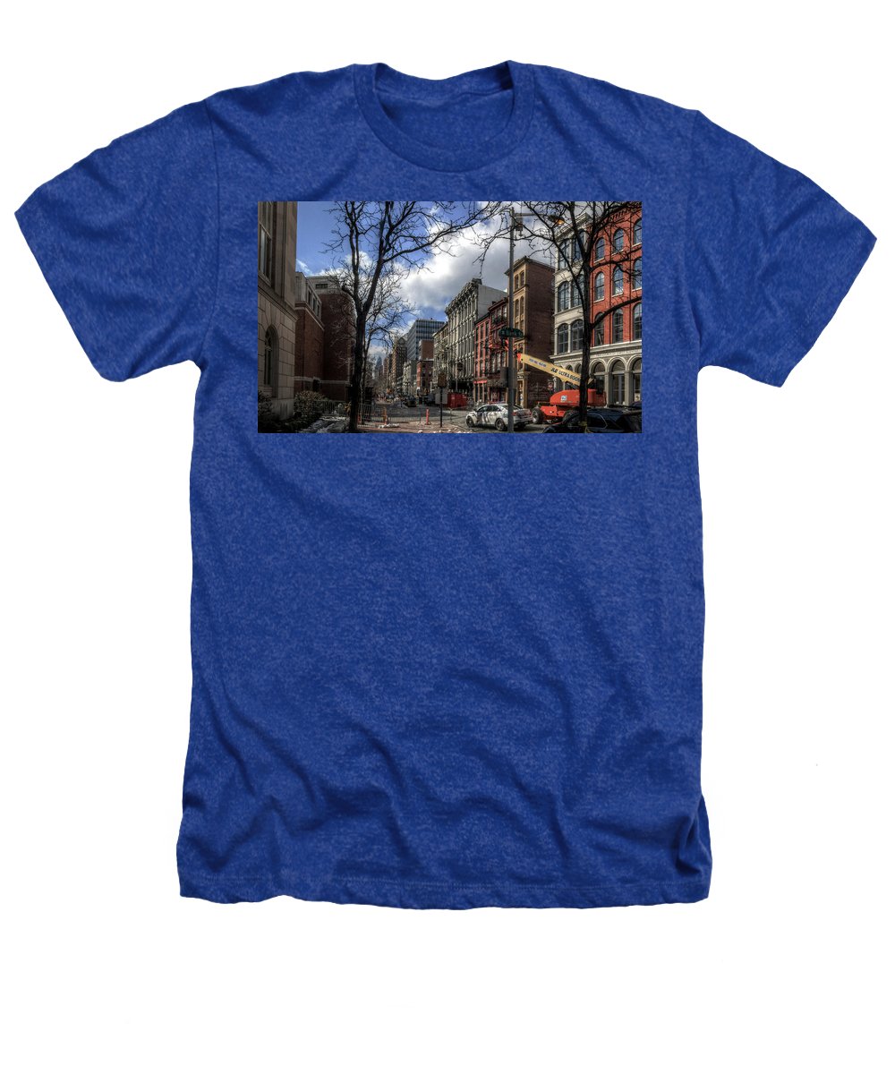 Panorama 3607 200  Block of Chestnut Street - Heathers T-Shirt