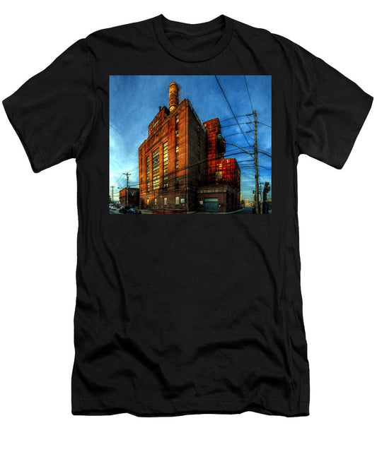 Panorama 3647 Willow Street Steam Plant - T-Shirt