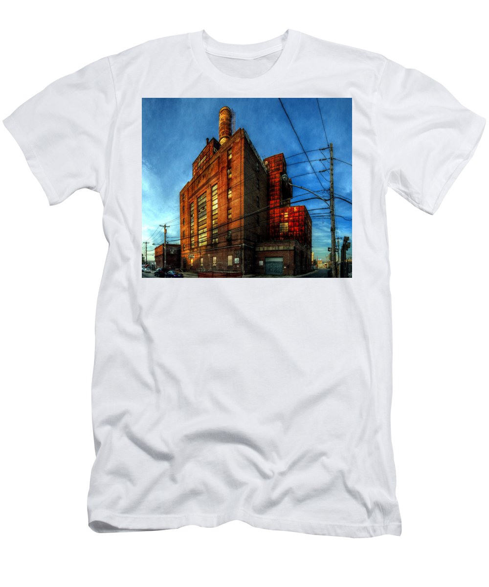 Panorama 3647 Willow Street Steam Plant - T-Shirt