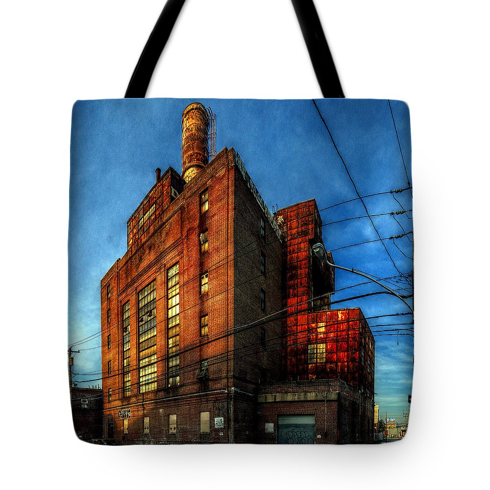 Panorama 3647 Willow Street Steam Plant - Tote Bag