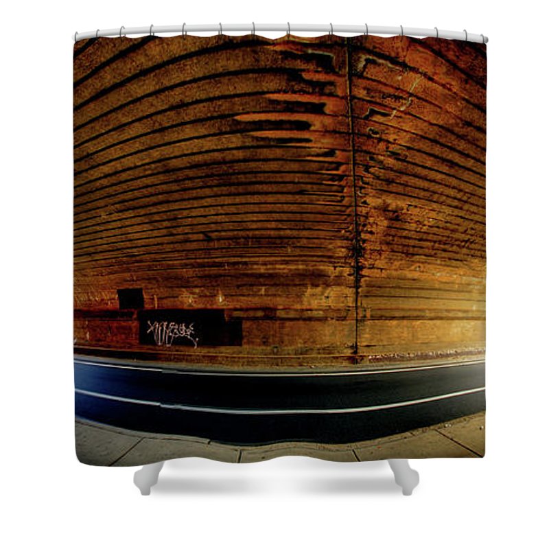 Panorama 3659 Reading Viaduct - Shower Curtain