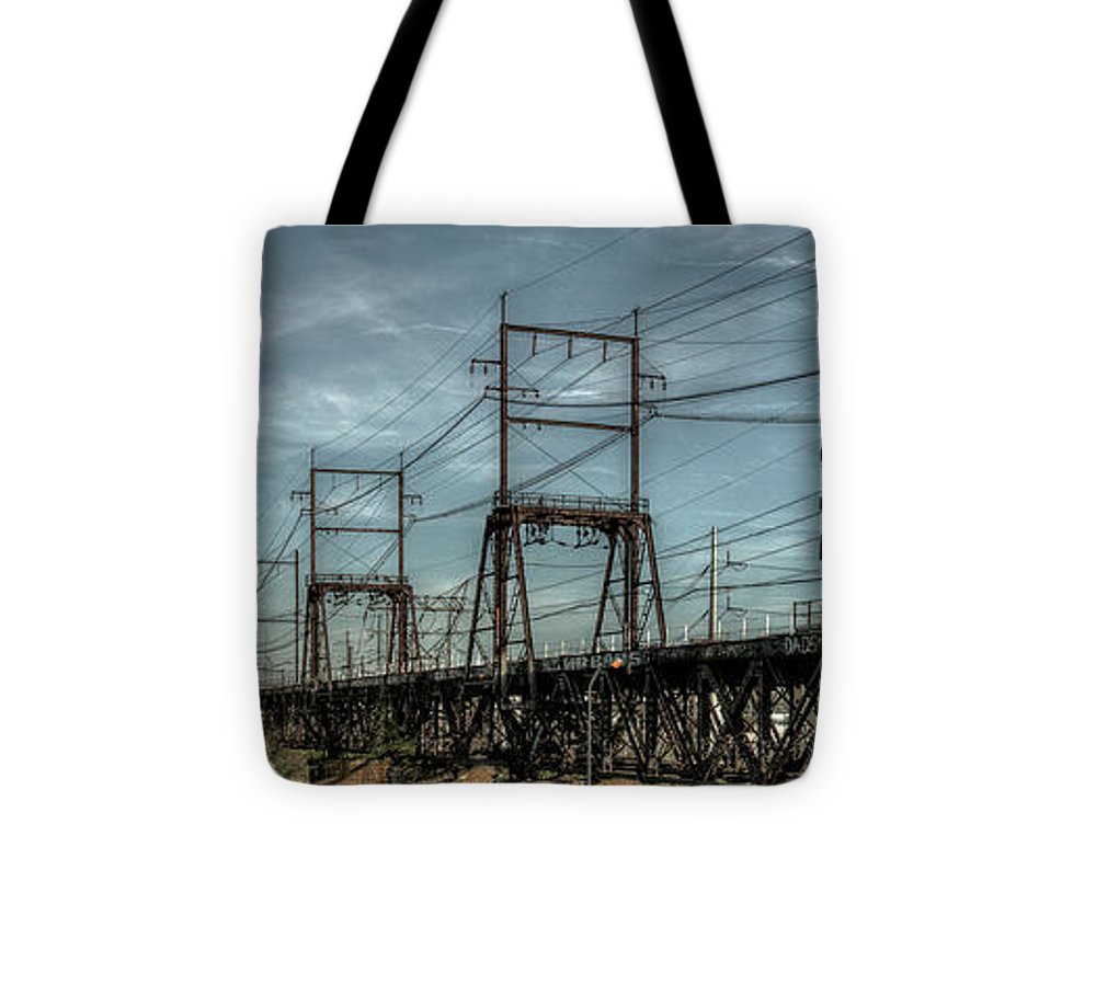 Panorama 4018 West Philadelphia Elevated Branch - Tote Bag