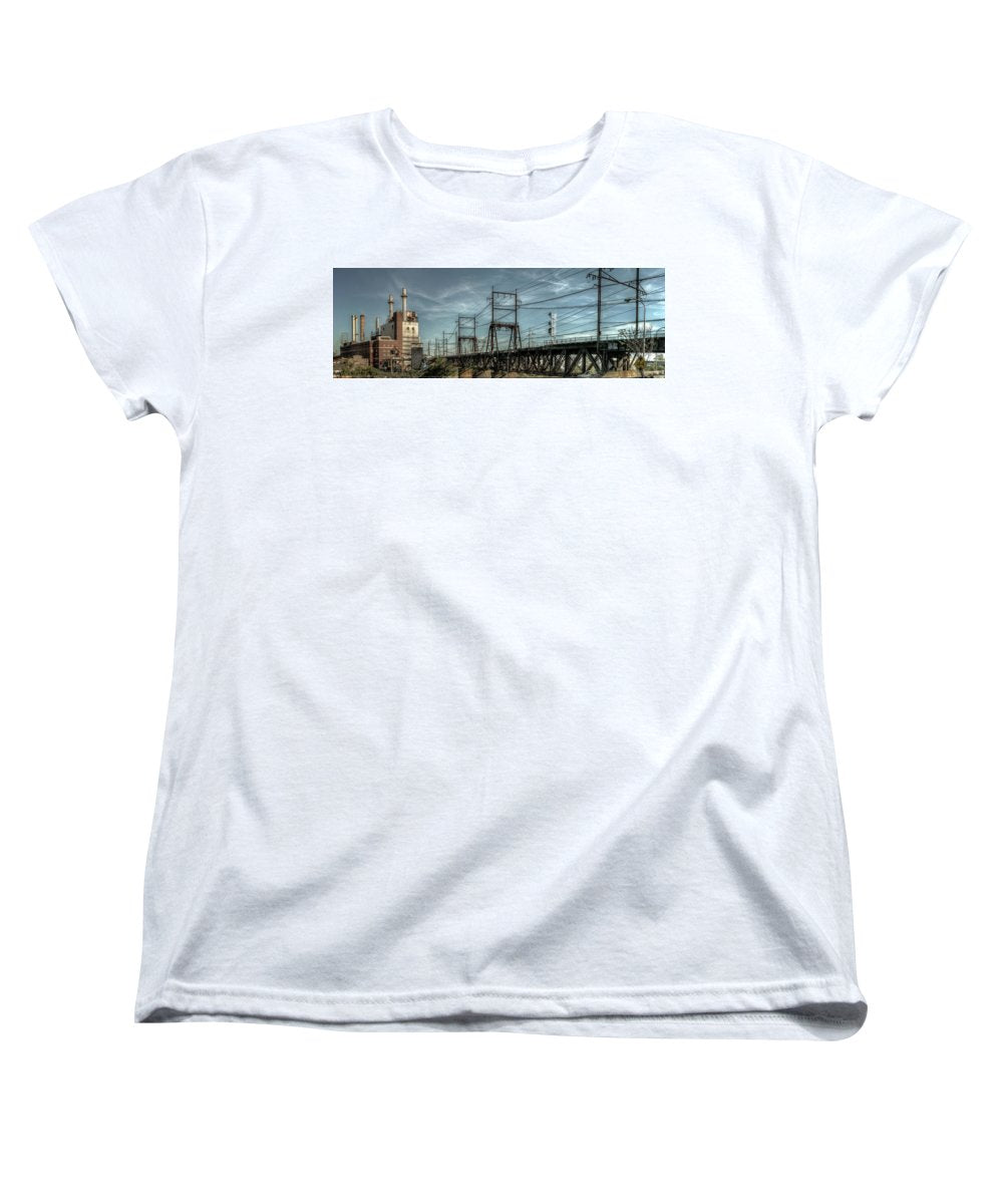 Panorama 4018 West Philadelphia Elevated Branch - Women's T-Shirt (Standard Fit)