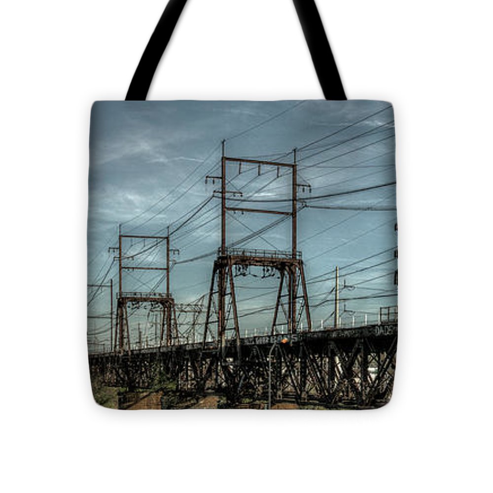 Panorama 4018 West Philadelphia Elevated Branch - Tote Bag