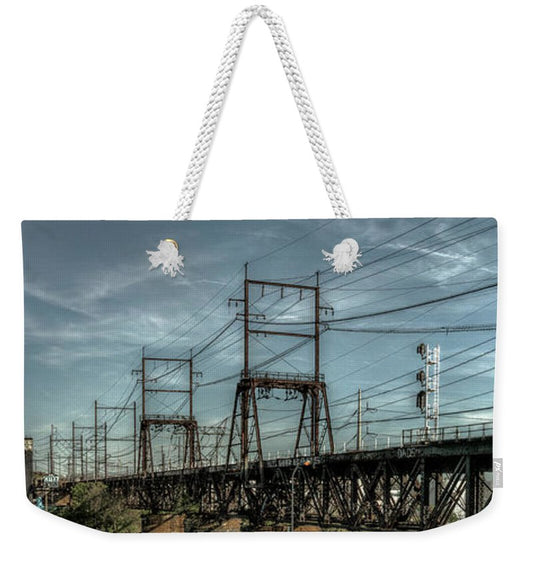 Panorama 4018 West Philadelphia Elevated Branch - Weekender Tote Bag