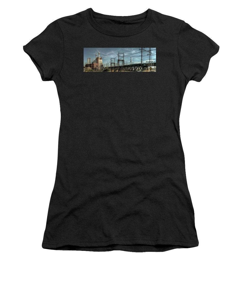 Panorama 4018 West Philadelphia Elevated Branch - Women's T-Shirt